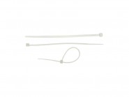 Хомуты Зубр нейлоновые 4,5*300мм (белые) 100шт.