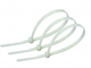 Хомуты Зубр нейлоновые 7,6*400мм (белые) 50шт.