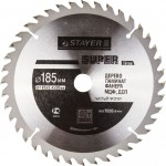 ДИСК ПИЛЬНЫЙ STAYER  SUPER-Line 185*20мм 40Т по дереву