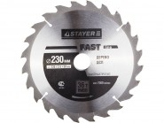 ДИСК ПИЛЬНЫЙ STAYER MASTER FAST-Line 250*32мм 24Т по дереву