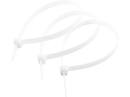 Хомуты Зубр нейлоновые 2,5*150мм белые(100шт.)