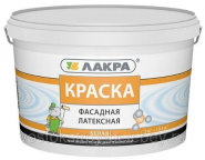 КРАСКА ВД  Лакра 3кг фасадная белая