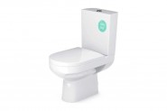 Унитаз-компакт W103 HOME DE LUXE  (2-реж.арматура, сиденье микролифт, горизонт/выпуск)