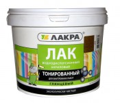 Лак Лакра ВД тонированный Дуб, 2,5кг