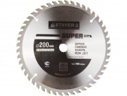 ДИСК ПИЛЬНЫЙ STAYER  SUPER-Line 200*30мм 48Т по дереву