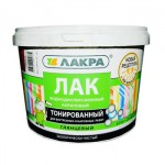 Лак Лакра ВД тонированный Орех, 2,5кг