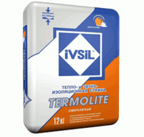 СТЯЖКА ТЕПЛОИЗОЛЯЦ. IVSIL   TERMOLITE 12кг