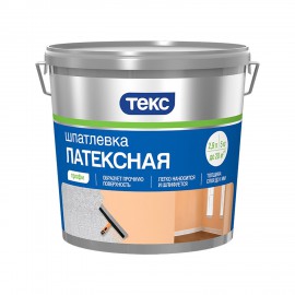 ШПАКЛЕВКА ЛАТЕКСНАЯ ТЕКС 5кг профи