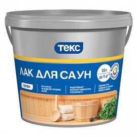 ЛАК ДЛЯ САУН ПРОФИ ТЕКС п/мат 0,9л