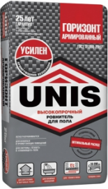 НАЛИВНОЙ ПОЛ ЮНИС УНИВЕРСАЛЬНЫЙ 2в1 толщ-2-100мм  48м/п