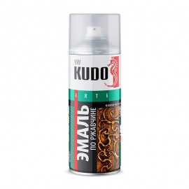 ЭМАЛЬ МОЛОТКОВАЯ 3005 серебр-серо-коричневая по ржавчине KUDO