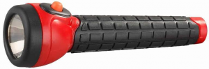 ФОНАРЬ ручной 102LED аккум.4V 0.5W черно-синий пласт. вилка 220V