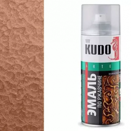ЭМАЛЬ МОЛОТКОВАЯ 3007 МЕДНАЯ ПО РЖАВЧИНЕ KUDO