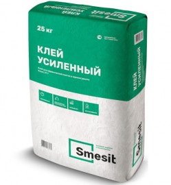 КЛЕЙ ДЛЯ ПЛИТКИ SMESIT усиленный 25кг.