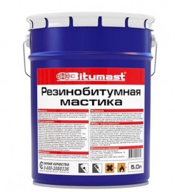 МАСТИКА РЕЗИНОБИТУМНАЯ BITUMAST 5Л