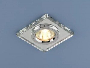 СВЕТИЛЬНИК LED 2061/CL 28ВТ хром/белый/хрусталь