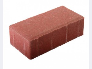 ПЛИТКА ТРОТУАРНАЯ Кирпичик 200*100*60мм красный