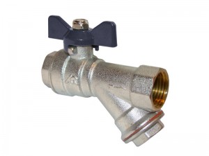Кран Aqualink с фильтром в/в Ду020 баб. 1/50/5