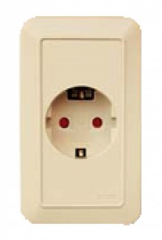МЕХ-М РОЗЕТКИ ANAM 1-м с/з крем.70W/Selix 6751 20