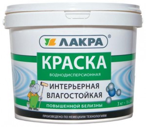 Краска Лакра, 14кг., интер. влагост., повыш. белиз.