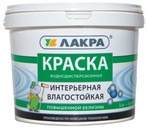 Краска Лакра,6,5кг интер. влагост., повыш. белиз.